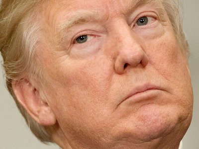 Donald Trump, lors d'une cérémonie à Washington, le 11 décembre 2017 - SAUL LOEB [AFP]