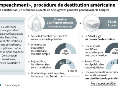 La procédure de destitution américaine - Jonathan JACOBSEN [AFP]