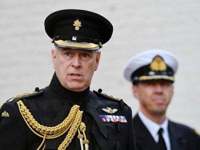 Le prince Andrew à Bruges, en Belgique, le 7 septembre 2019 - JOHN THYS [AFP/Archives]